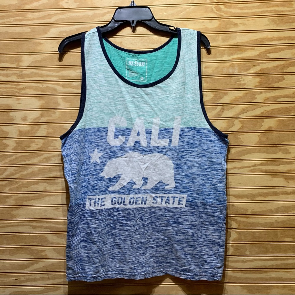 Men’s Tank Large California The Golden State